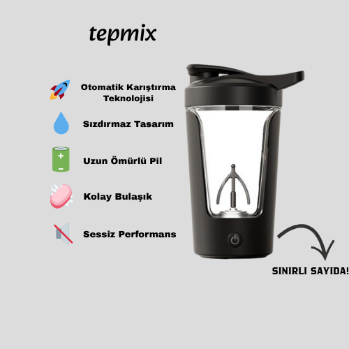 Tepmix Karıştırıcı Shaker